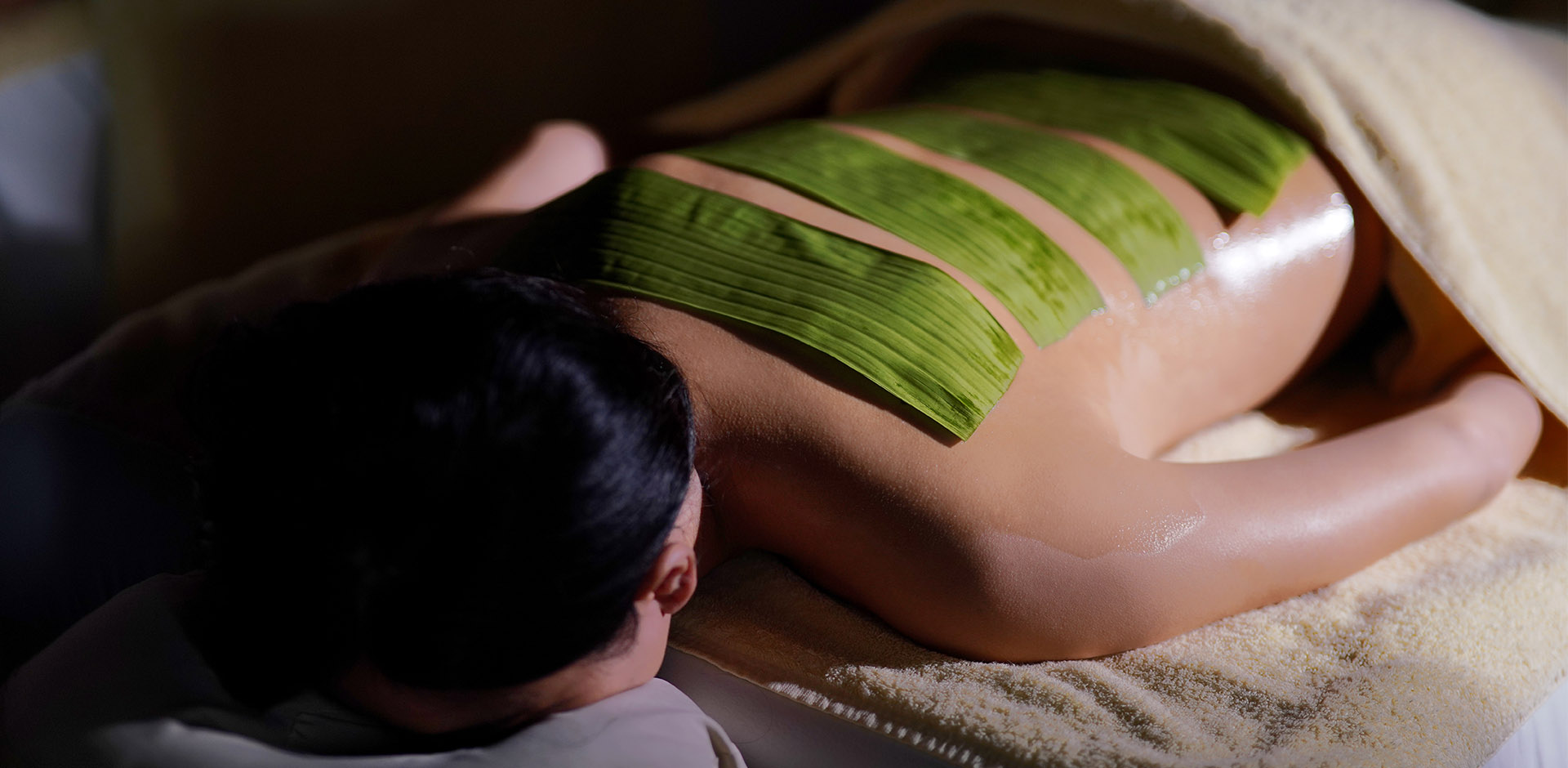 a photo inside a massage appointment for Chi, The Spa.