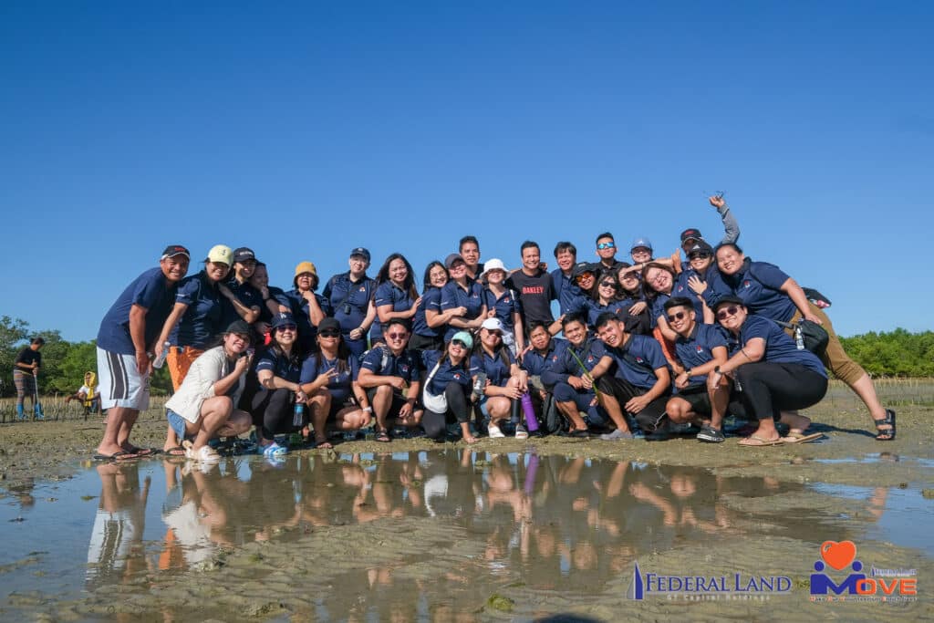 Federal Land spearheads coastal revival through mangrove planting in Carcar City